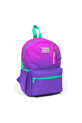 Minik Yuva Sırt Çantası Pembe Mor Renk Geçişli İki Bölmeli 23562