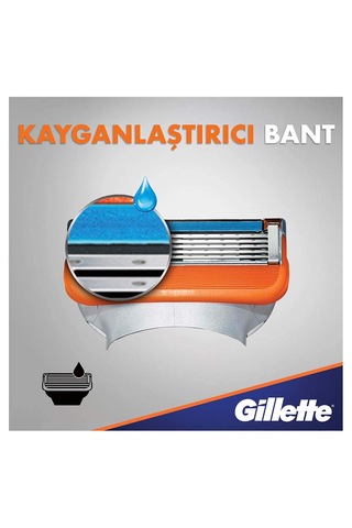 Gillette Fusion Yedek Tıraş Bıçağı 4'lü