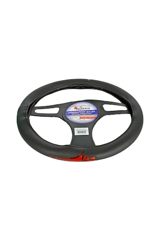 Nyf Direksiyon Kılıfı Fosforlu 38 Cm Siyah Meşale Kırmızı A-12