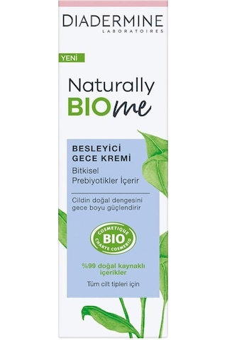Diadermine Naturally Biome Besleyici Gece Kremi 2 x 50 ML