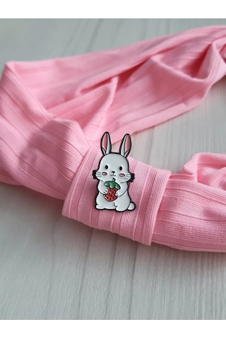 Proshik Broş Tavşan Rozeti 242628800 Siyah