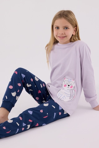 Rolypoly Kız Çocuk Mor Pijama Takımı Rp3697-c-v1 Mor