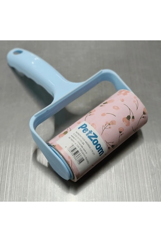 Özel Üretim Pratik Ergonomik Yapışkanlı Kedi Köpek Kıyafet Tiftik Tüy Toplama Rulosu 60 Yaprak Çok Renkli
