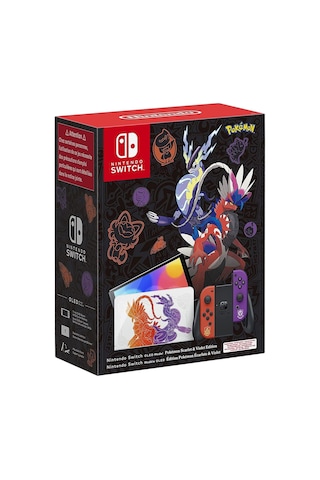 Nintendo Switch OLED Pokemon Scarlet & Violet Limited Edition (İthalatçı Garantili)