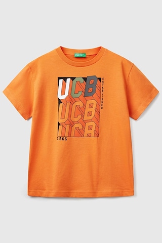 Benetton Erkek Çocuk Tişört Mavi