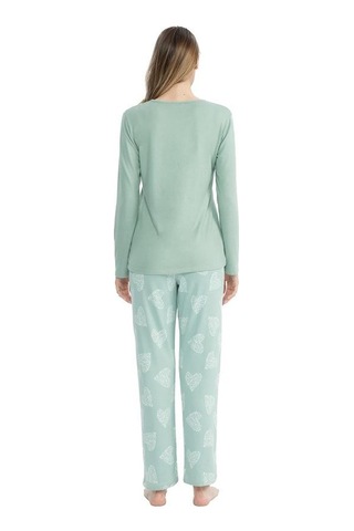 U.S. Polo Assn. U.s Polo 17108 Yuvarlak Yaka Pijama Takım 001