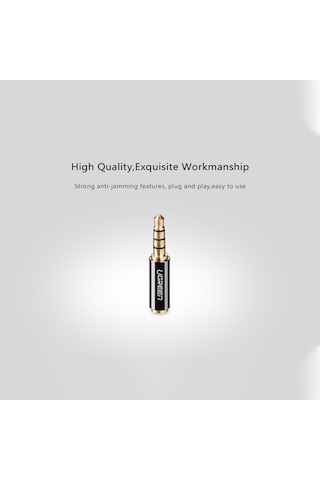 Ugreen 3.5mm Erkek to 2.5mm Dişi Jack Dönüştürücü Çevirici Adaptör