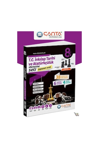 Çanta 8. Sınıf T.c. İnkılap Tarihi Ve Atatürkçülük Kazanım Sıralı Deneme Seti
