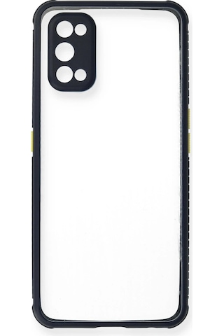 Cosmotex Newface Realme 7 Pro Kılıf Miami Şeffaf Silikon - Lacivert