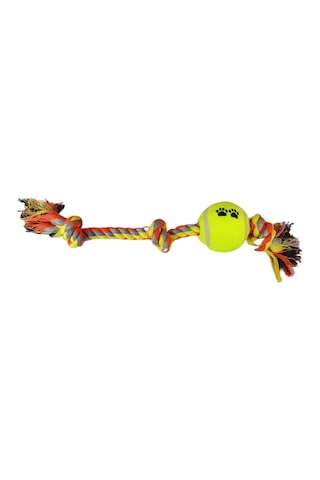 Markapet Tenis Toplu Uzun Düğümlü Köpek Diş İpi 7 x 40 CM