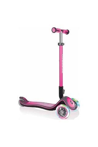Globber Scooter Elite Deluxe Işıklı Pembe Pembe