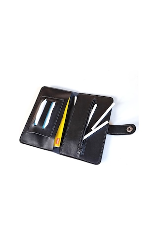 Pu Deri Vegan Deri Çıtçıtlı Tütün Kesesi 50gr Için Uygun