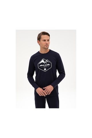 Pierre Cardin Erkek Lacivert Pijama Takım 50322632-200 Lacivert