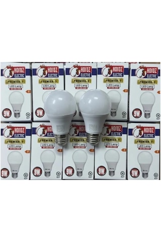 Uzmlight Horoz Led Ampul 9w 6500k 1000lm E27 Lıneer Ekola