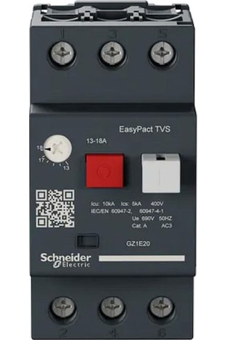 Schneider Electric Easypact Tvs Gz1E20 Motor Koruma Şalteri (13A-18A)
