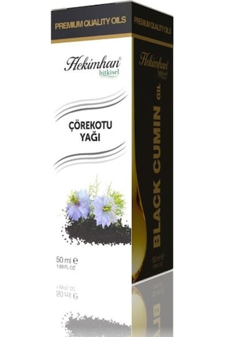 Hekimhan Bitkisel Çörekotu Yağı 50 ML Hekimhan Bitkisel Çörekotu Yağı 50 ML
