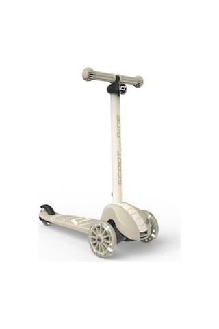 Scoot And Ride Highwaykick 3s Çocuk Scooterı, Ash - Led Tekerlekli, Katlanabilir Ve Ayarlanabilir