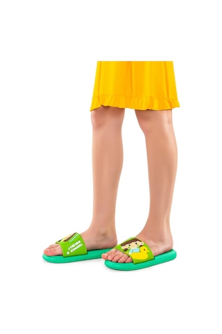 Kiko Kids Eva Plaj Havuz Okul Kreş Kız Çocuk Terlik Twg 015 Yeşil