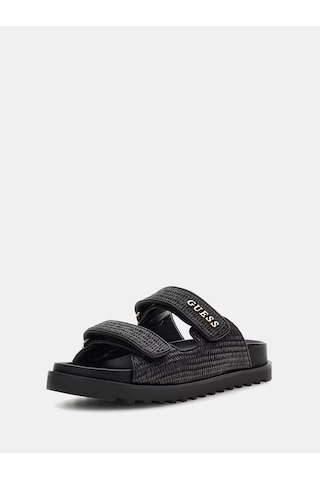 Guess Fadelıze Kadın Terlik Fljfdefap19 Fljfdefap19 Black Black Siyah