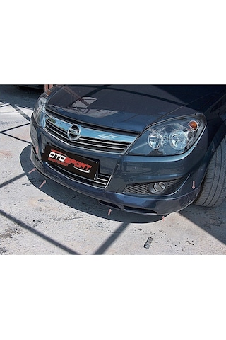 Opel Astra H Makyajlı Ön Tampon Eki Fiberglass Boyasız