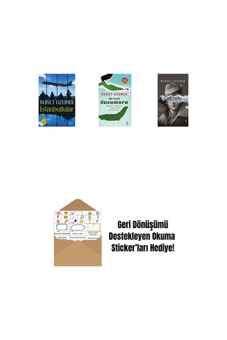 İstanbullular + İki Yeşil Su Susamuru Midi Boy + Gelibolu Ciltli + Okuma Sticker'ları