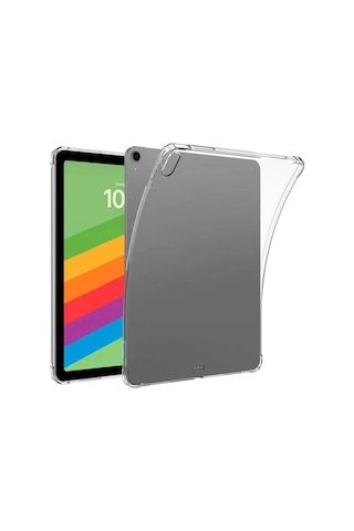 Apple Uyumlu iPad Air 13 2024 Kılıf Zore Tablet Nitro Anti Shock Silikon Kapak-şeffaf Tablet Kılıfı