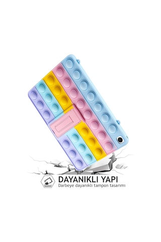 Apple Uyumlu iPad  7. Nesil 10.2" Kılıf Popit Standlı Kılıf A2197 A2198 A2200 Kılıf