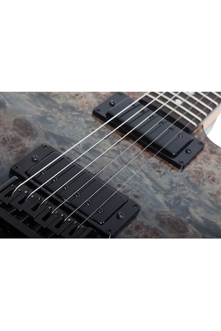 Schecter Pt Standard Elektro Gitar Black Fade Burst Burl