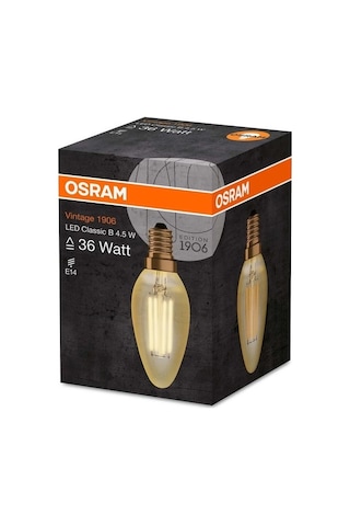 Osram Led Classic B 4.5 Watt E14 Duy  Led Ampul