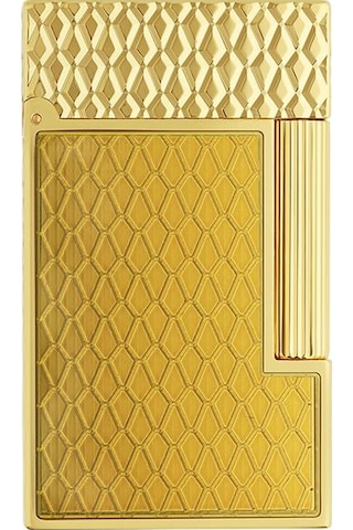 S.t. Dupont Ligne 2 Shiny Gold Puro Çakmağı 16630 - Tr6786