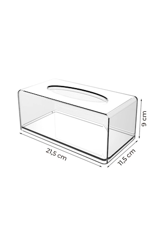 Kitchen Life 2'li Lüx Akrilik Peçetelik - Peçete Kutusu