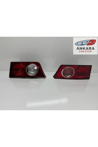 Honda Accord 2003 - 2005 Stop Lambası Sağ - Sol İç Takım Bagaj Kapağında Kalan - 2 Adet İç Stop