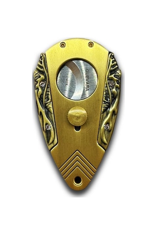 Guevara Gold Taşlı Kelebak Model Puro Kesici 60 Ring
