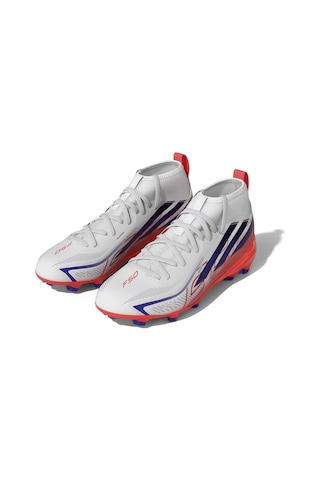Kk1316-c Adidas F50 Hyperfast League Mıd Fg J Çocuk Spor Ayakkabı Beyaz Kk1316-c Beyaz Pembe