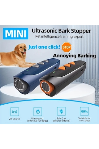 Elmpaly Mavi Ses Dalgası Teknolojili Otomatik Havlama Önleyici Köpek Eğitim Cihazı