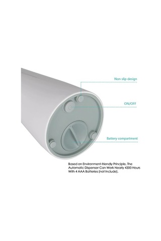 Dancemonkey Smart Motion Hareket Sensörlü Otomatik Sıvı Sabun Dispenseri Çok Renkli Çok Renkli