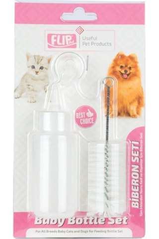Flip Kedi Biberon Seti 50 ML Flip Kedi Biberon Seti 50 ML