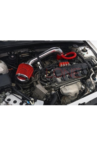 Honda Civic Vtec 2 2001-2005 Spor Açık Hava Filtresi Kit Set Krom Borulu İthal