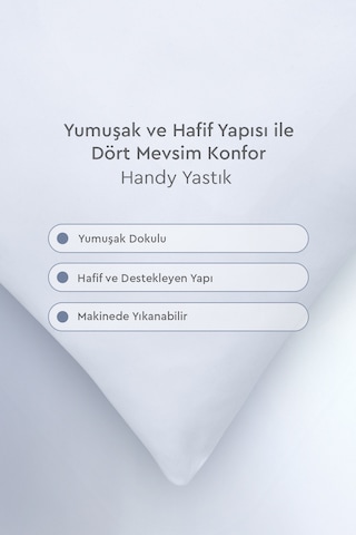 Yataş Bedding Handy 4'lü Roll Pack Yastık Seti 50 x 70 CM