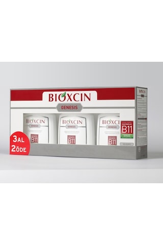 Bioxcin Genesis Kuru ve Normal Saç Dökülmesine Karşı Şampuan 3 x 300 ML