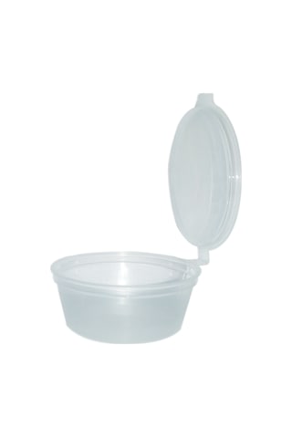 Sert Plastik Kapaklı Sos Kabı 60 Cc - 50 Adet Sert Plastik Kapaklı Sos Kabı 60 Cc - 50 Adet