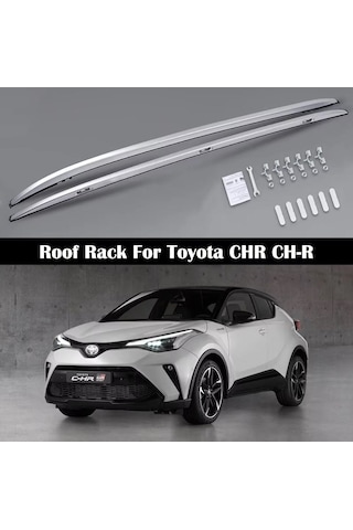 Toyota C-hr 2017 Ve Sonrası Oem Tavan Çıtası Silver İthal