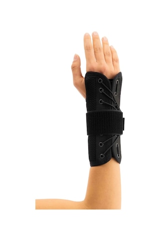 STATİK EL BİLEK SPLİNTİ SİYAH BEDENSİZ (AİRTEX KUMAŞ)