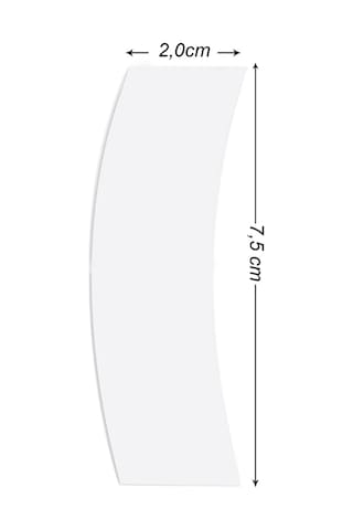 Walker Tape Sensi Tak Protez Saç Bandı Oval C (2 CM x 7.5 CM 36 Adet