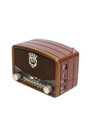 Everton Rt-307Bt Usb/Sd/Fm/Bluetooth Destekli Nostaljik Radyo