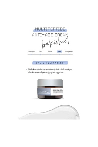 Skin401 Multipeptit Bakuchiol Anti-Age Cream 50 ML