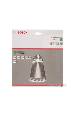 Ahşap İçin Daire Testere Bıçağı 184 X 16 X 2,6 Mm
