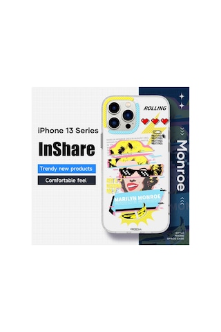 Apple iPhone Uyumlu 13 Pro Max Inshare Serisi Kılıf Monroe - 586445764 Monroe