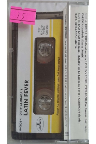 Plak Değildir Kaset Tir Dirty Lambada Latin Fever Kaset