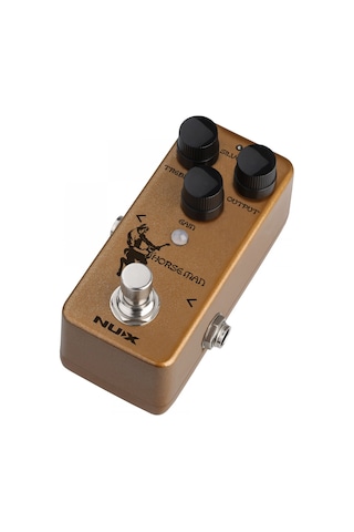 Nux Nod-1 Horseman Overdrive Profesyonel - Klon Centaur Clone Efsanevi Gold Ve Silver Modları, Transparent Overdrive Karakteri, Voltajı Dahili Olarak 18v'a Yükseltme Ölçüler: 94 X 51 X 53 Mm